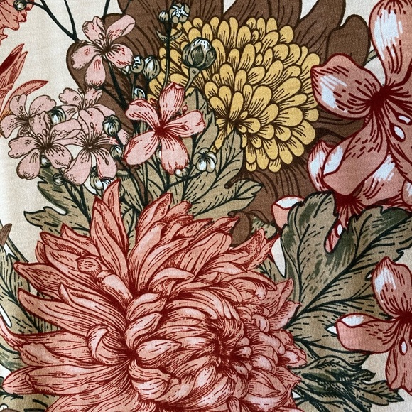 LuLaRoe Floral Carly High Low Dress 2XL EUC - Picture 3 of 6